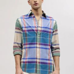 GANT Check Button Down Regular Fit Shirt-image-5