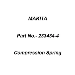 Makita Compression Spring Size 11 for HM1213C, Part No 233434-4-36