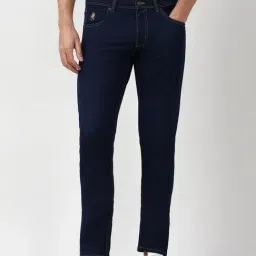 Peter England Navy Slim Fit Jeans-picture-7