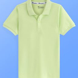 Honeyhap Boys V-Neck Drop-Shoulder Sleeves Raw Edge T-shirt-image-44