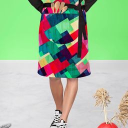 ArtzFolio Green Printed Aprons-40