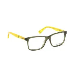 Diesel Green Rectangular Eye Frames for Men image 2