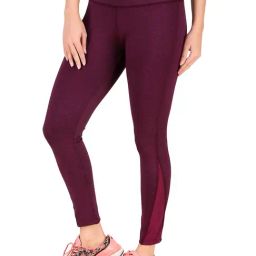 Vector X Wine Regular Fit High Rise Tights-image-60
