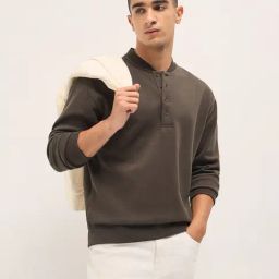 The Bear House Brown Relaxed Fit T-Shirt-image-81