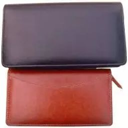 Sukesh Craft Multiple Cheque Book Holder Passport Holder Black & Brown Pack of 2-picture-25