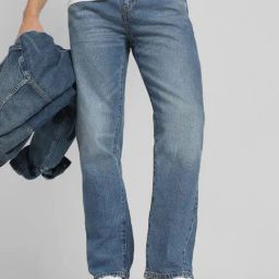 American Eagle Sky Blue Regular Fit Jeans-picture-45