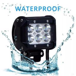 Cartronics 18W 6 Led Aluminum Bar Light/Fog Light for Suzuki Gixxer image 2