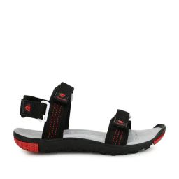 Campus Men's Black Floater Sandals-image-66