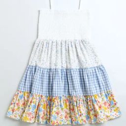 Zip Zap Zoop Girls Multi Regular Fit Printed Dress-image-50