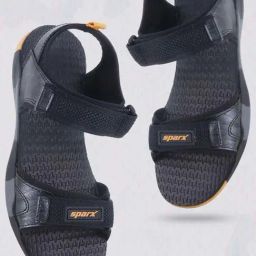 Sparx Men's Black Floater Sandals-image-46