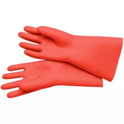 Knipex Electrical Hand Gloves 410 mm  Red Free Size, 98 65 40 (Pack of 1 Pair)-6