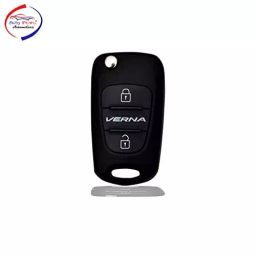 Auto Pearl Silicon Key Cover Compatable with All Latest Models - Verna Fludic Old flip-47