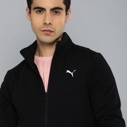 Puma Men Slim Fit Zippered Full-Zip FL Bomber Jacket-image-93