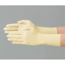 AS ONE Latex Powder F Gloves 613 Series M Size Natural Rubber, 613-5326M (Pack of 1000 pcs)-22