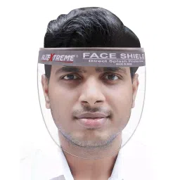 Allextreme 2000 Micron Reusable Face Shield with Adjustable Elastic Strap EX2000S1-picture-20
