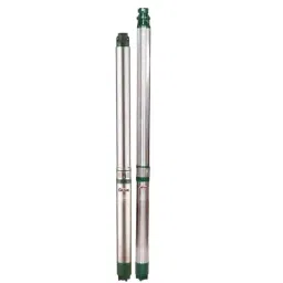 CRI Genie Series 1.5 HP 10 Stage Single Phase Water Filled Borewell Submersible Pumpset, CRI4R-7/10-image-82