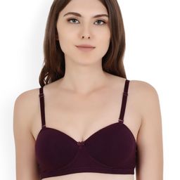 Floret Burgundy Minimizer Bra T3041-image-88
