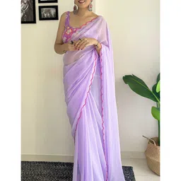 DIVASTRI Poly Georgette Saree-picture-49
