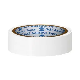 VCR 50 m x 24 mm Biaxially Oriented Polypropylene Milky White Color Tape, 12 Rolls Per Pack-picture-31