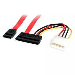 StarTech.com LP4 SATA Data to SATA Data Power Cable, 18in, SATA18POW-image-19