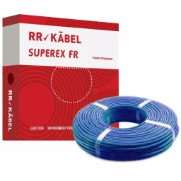 RR Kabel FR HSF 1 Sq.mm 1 Core Flame Retardant (FR) House Cable Blue (200 m)-image-27