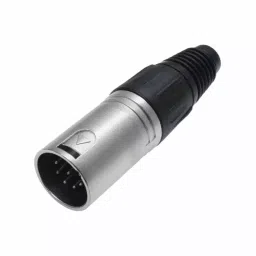 RS PRO Female Nickel Contact Plating Straight Cable Mount XLR Connector 7 Way, 2085180-image-30