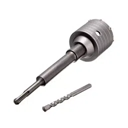 AASONS 50mm, 300mm Rod Concrete Wall Core Drill Bit Hole Saw Cutter Carbide Tipped with SDS+ Rod-image-12