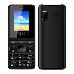I Kall K777 1.8 inch Display 2500 mAh Battery Dual Sim 2G Black Feature Phone-image-90