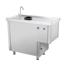 Washmatic Waste Dewatering Machine with 700 Kg/Hour Capacity, 7.5 HP Power and Size 1900x750x1200 mm, WAD70-image-73
