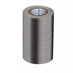 VCR 5 m x 192 mm Aluminium & Rubber Waterproof Grey Butyl Tape, 1 Roll Per Pack-image-57