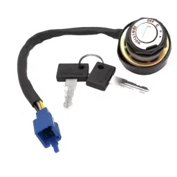 Deutsche Ignition Lock for TVS Max-100 /R (4 Wires), DEUS-0440E-42
