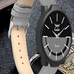 Hala Men Printed Round Tang Regular Analogue Watch-1047-39