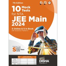 10 New Pattern Mock Tests for NTA JEE Main 2024 - 5 Online & 5 in Book (90 Question pattern) 7th Edition | Physics, Chemistry, Mathematics - PCM | Optional Questions | Numeric Value Questions NVQs | 100% Solutions [Paperback] Disha Experts-image-53