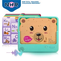 NHR Childrens Enlightement Reading Machine for Kids 2+ Years | 25 Cards | Finger Intreration Click and Learn-image-44