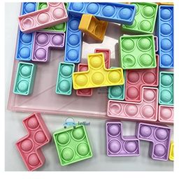 FunBlast Tetris Puzzle Fidget Toy - 40 Pieces image 2