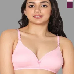 Eden Women Pack of 2 Medium Coverage Bra-picture-49