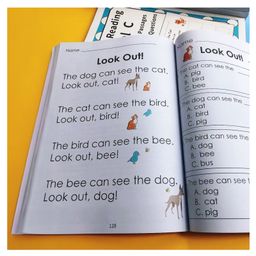 kidology Reading Comprehension Passages Level C Practice Workbook for Kids Educational s for Children's Language Early Development image 4