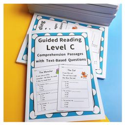 kidology Reading Comprehension Passages Level C Practice Workbook for Kids Educational s for Children's Language Early Development image 5