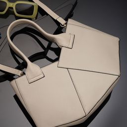 DressBerry PU Bucket Sling Bag with Bow Detail-3