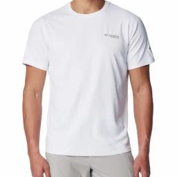 Columbia White Regular Fit Sports T-Shirt-image-37