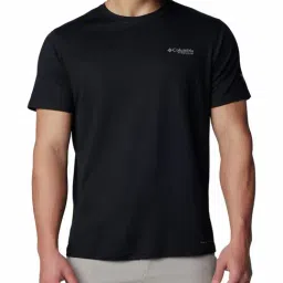 Columbia Black Regular Fit Sports T-Shirt-image-82