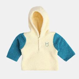 Miniklub Boys Marshmallow & Blue Regular Fit Knitted Sweatshirt-picture-22