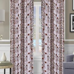 Romee Multi Polyester Floral Curtains and Sheers-image-8