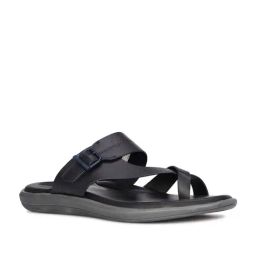 Bata Comfit by Bata Men's KYRO TR Navy Toe Ring Sandals-picture-20
