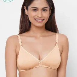 Inner Sense Beige Non Wired Non Padded Nursing Bra-picture-18