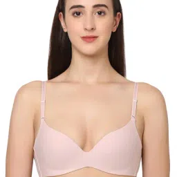 Wacoal Synchro Padded Non-Wired 3/4Th Cup Everyday T-Shirt  Bra - Beige-31