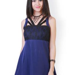 Belle Fille Blue Lace Top-image-40