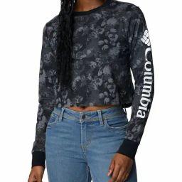 Columbia Black Round Neck North Cascades T-Shirt-image-29