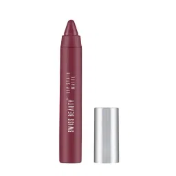 SWISS BEAUTY Lip Stain Matte Lipstick Murphy Brown - 3.4 gm-36