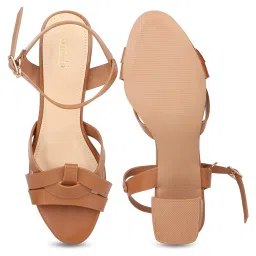 Inc.5 Women's Tan Ankle Strap Sandals image 4